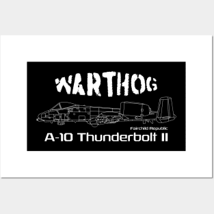 A-10 Thunderbolt II "Warthog" Posters and Art